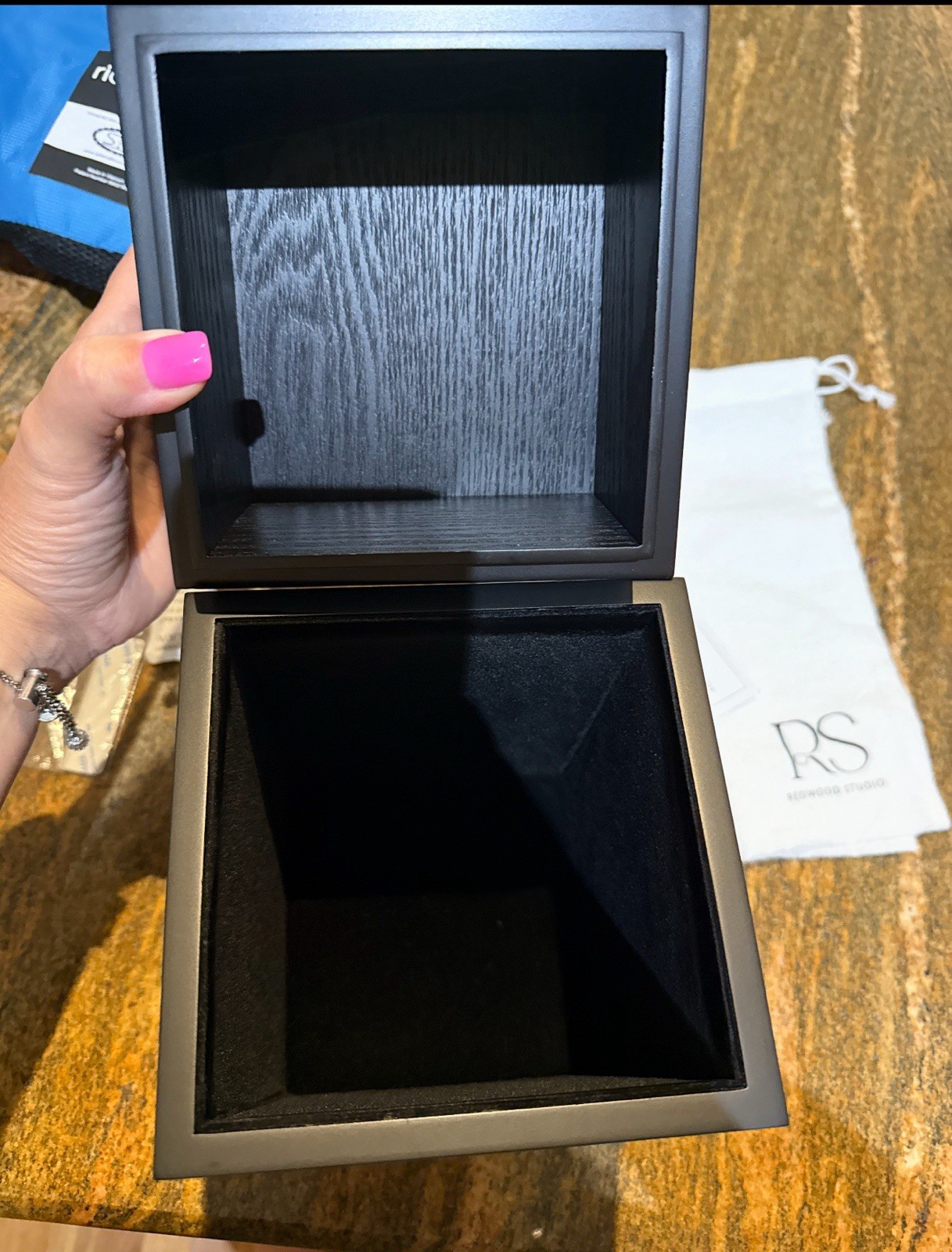 Wood Cremation Urn for Human Ashes | Large Urns Memorial Box for Adult Male |…