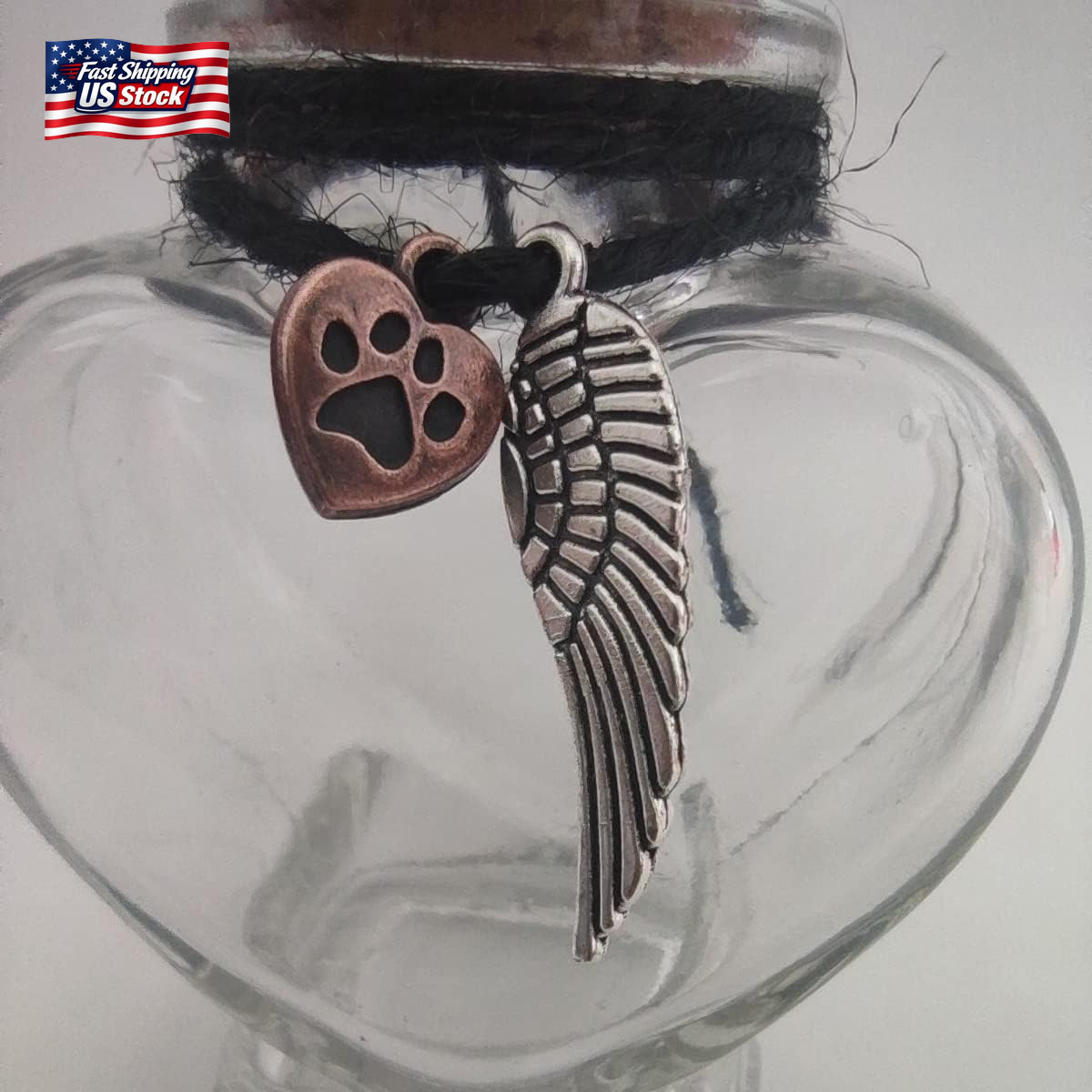 Memorial Bottle for Pet Hair，Pet Fur Memorial Fur Keepsake，Dog Cat Keepsake Fur,