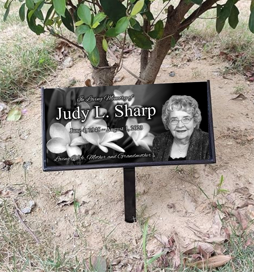 Personalized Pet Stone Memorial Grave Marker Granite Plaque with Stand Angel