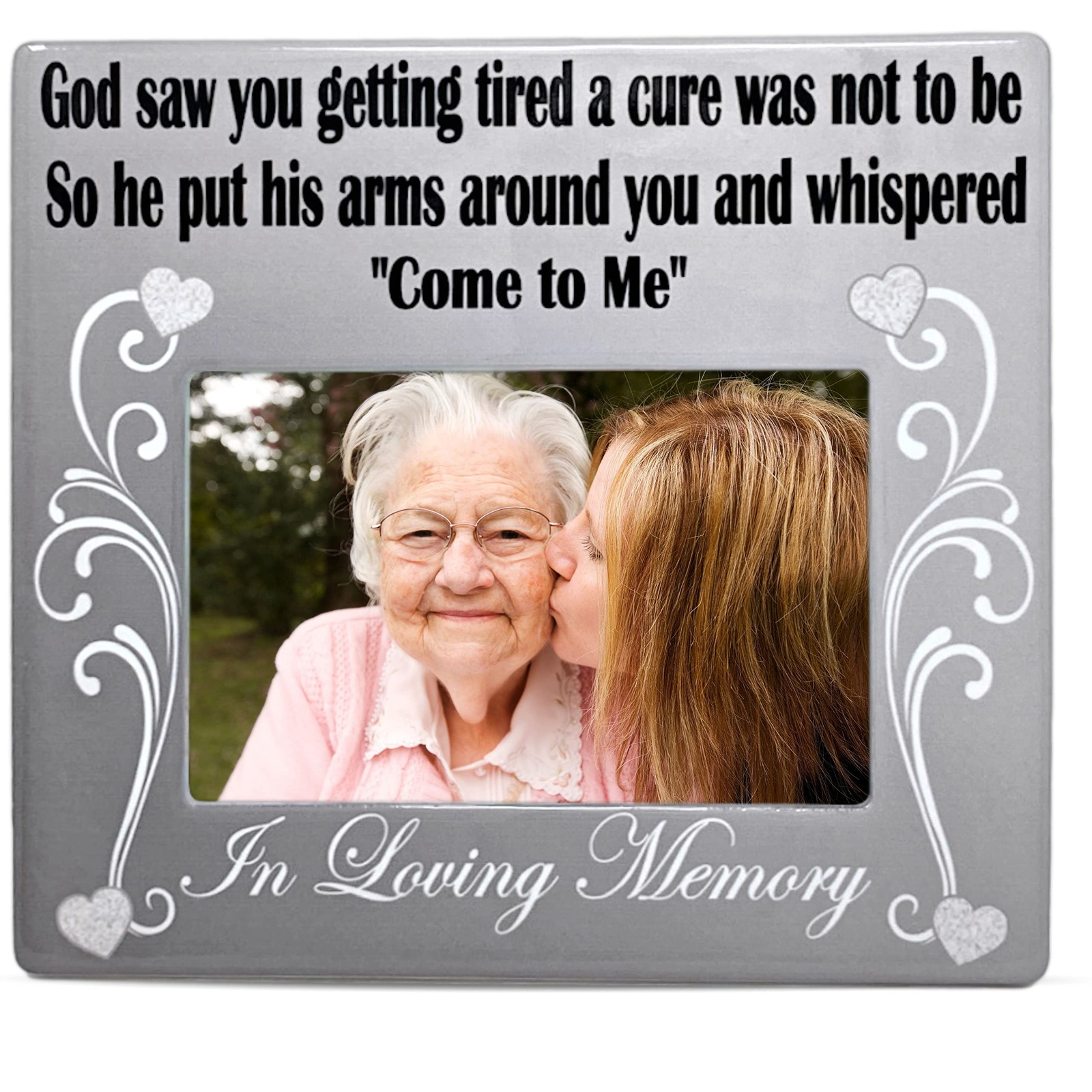 In Loving Memory Picture Frame for Loss of Loved One – Sympathy Memorial P