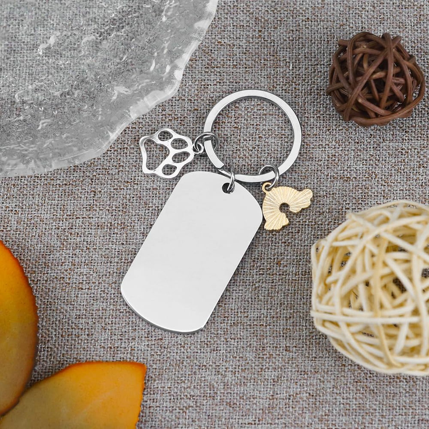 Gifts for Loss-of Dog – Rainbow Bridge Dog Memorial Keychain Sympathy Bereave…
