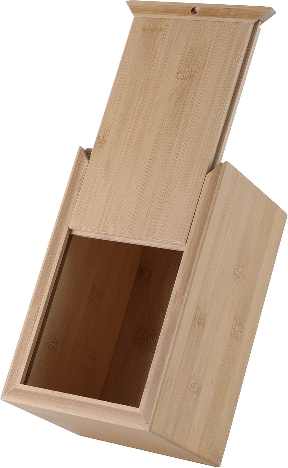X-Large Bamboo Pet Urns for Dog Ashes, Bamboo Wooden Pet Urn for Funerals and Me