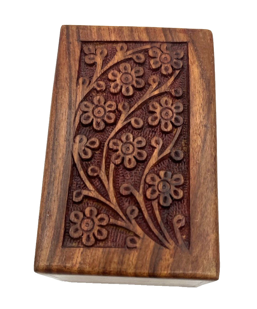 Wooden Tree of Life Cremation Box For Pets or Trinket Keepsake Box