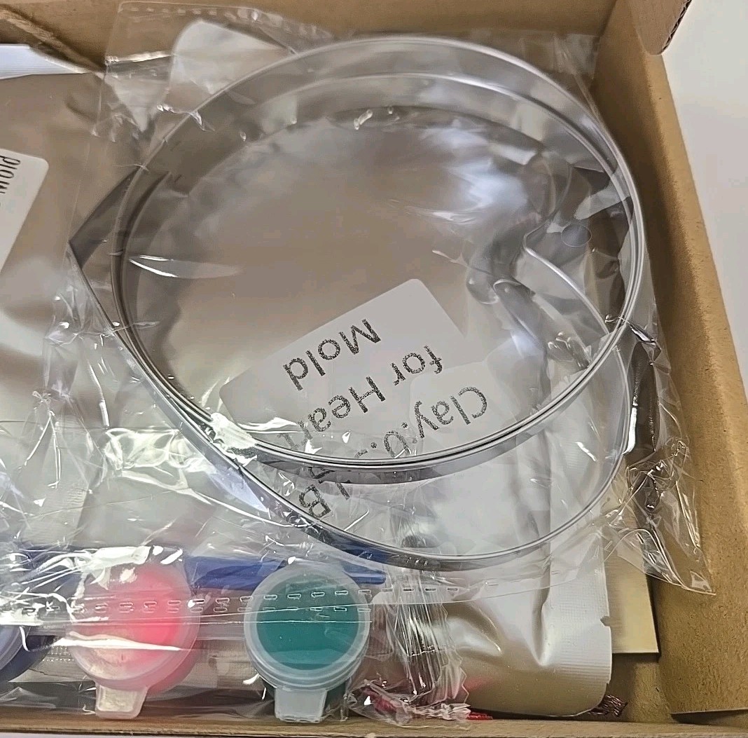 Dog or Cat Pawprints Keepsake Kit Make 3 Clay Paw Prints, Soft & Non-Toxic
