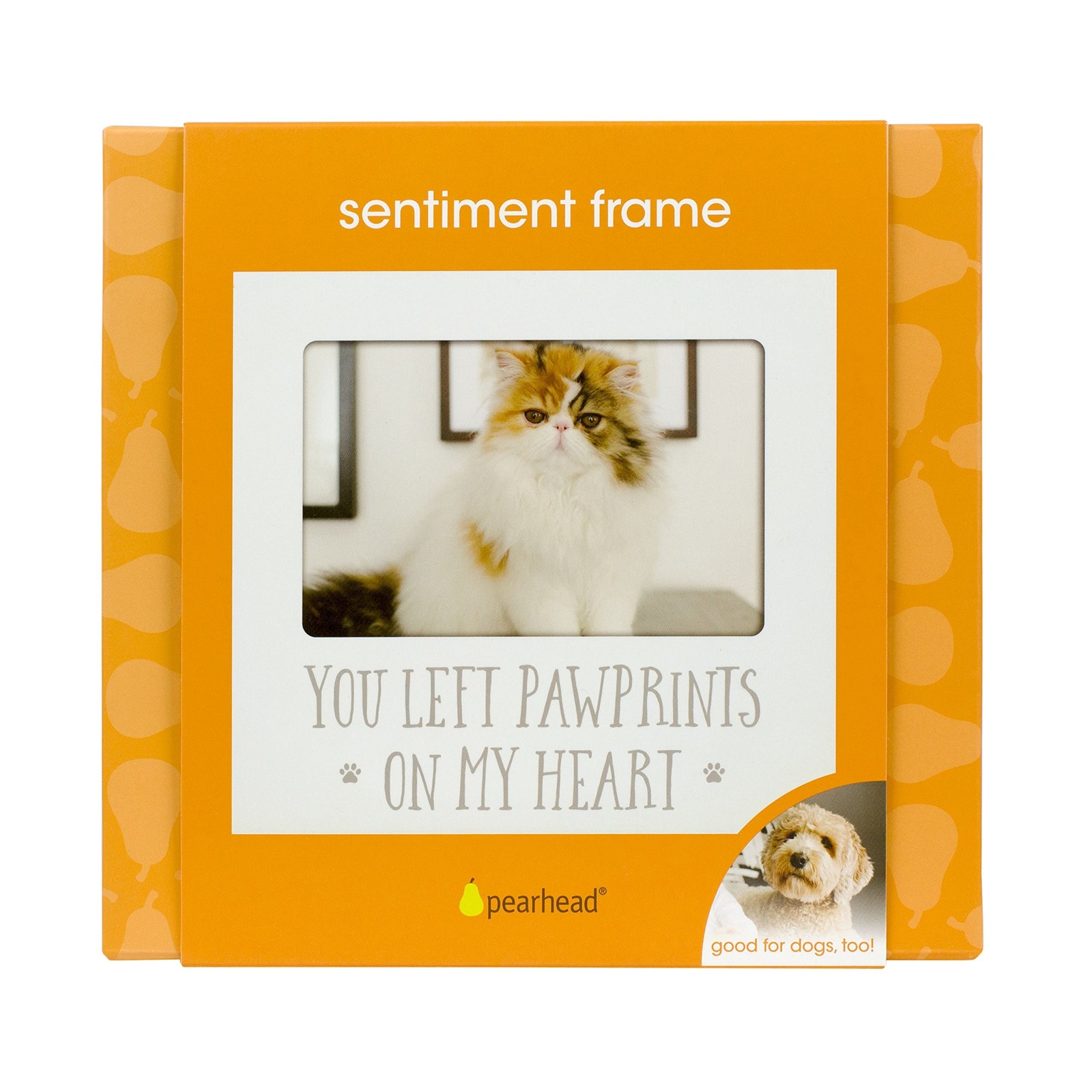 Pearhead “You Left Pawprints on My Heart” Pet Memorial Picture Frame
