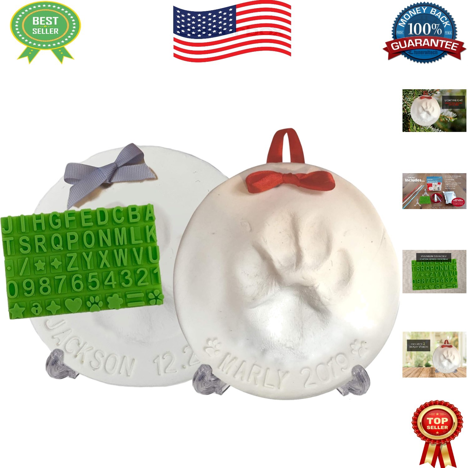 Craft Your Own Paw Print Keepsake – Perfect Gift for Pet Lovers This Christmas