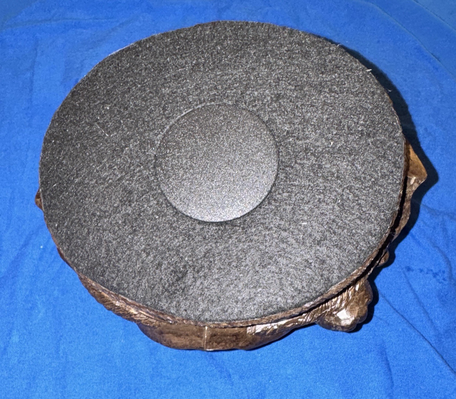 Solid Bronze-Finish Angel Dog Pet Cremation Urn