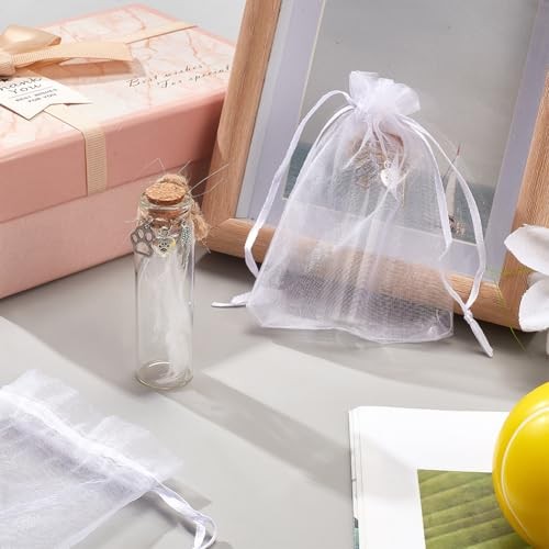 Pet Hair Memorial Bottle – Mini Transparent Keepsake with Heart – 2 Pcs