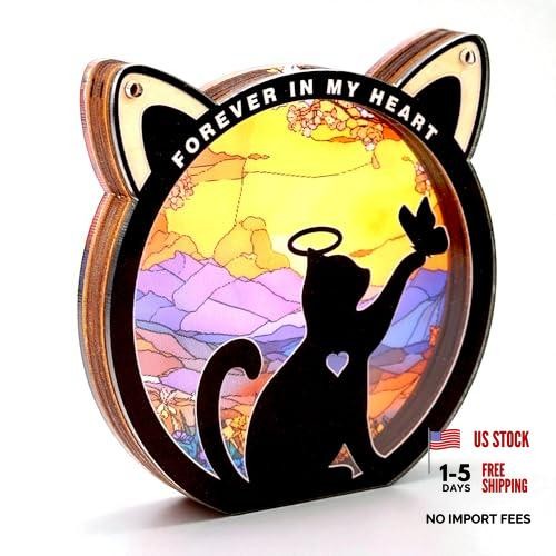 Pet Paw Print KeepSake Dog Memorial Suncatcher – Pet Miarita- Cat Fur Keepsake
