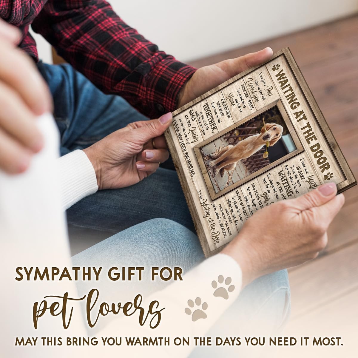 Kilyhome Dog Memorial – Pet Photo 8X10 Meaningful Quote In Loving Memory