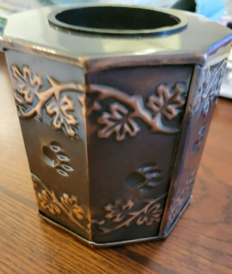 Iron Light Copper Pet Cremation Urn For Pet Ashes