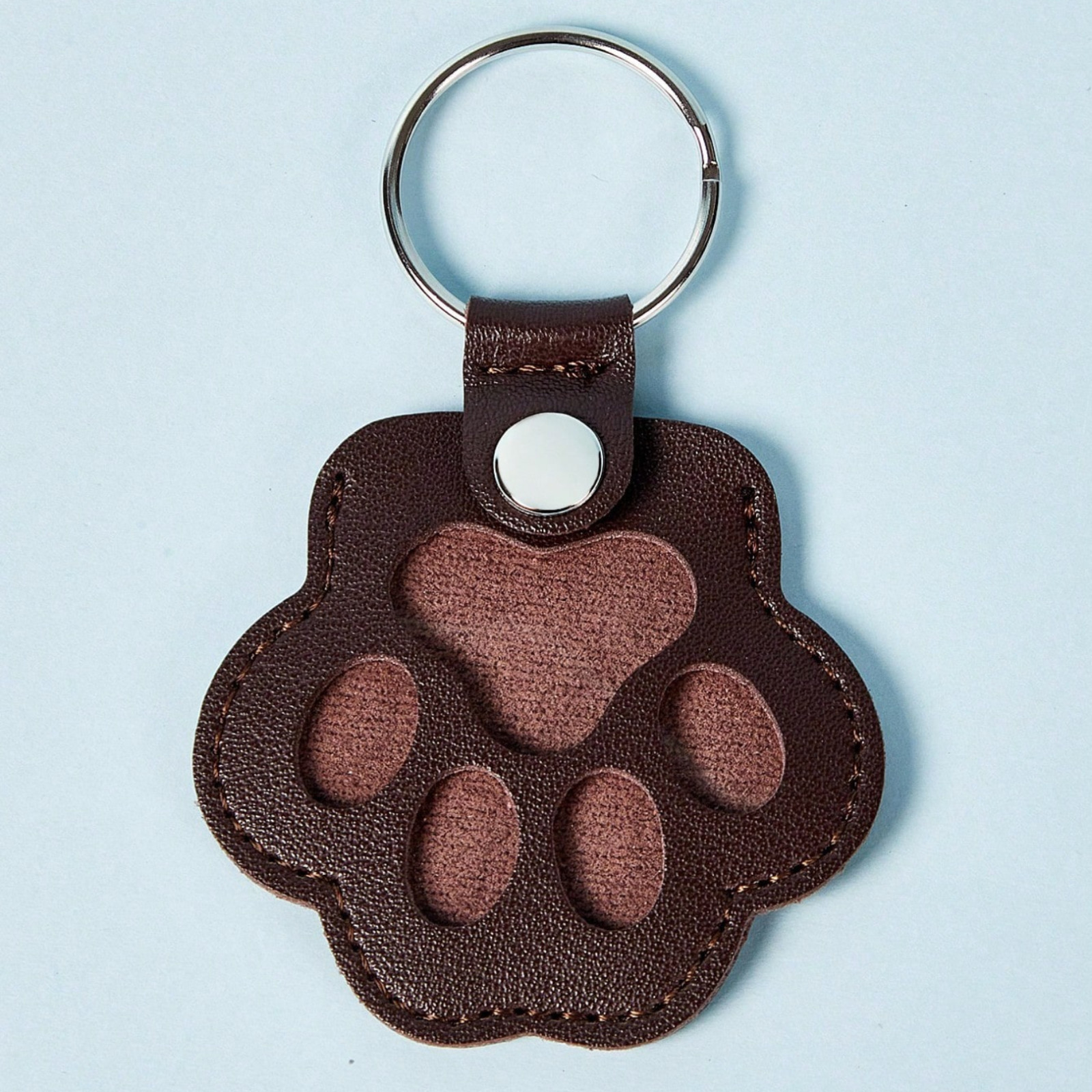 Pet Lost Hair Storage Keychain Cat & Dog Hair Memorial Bag Leather Pet Hair Bag