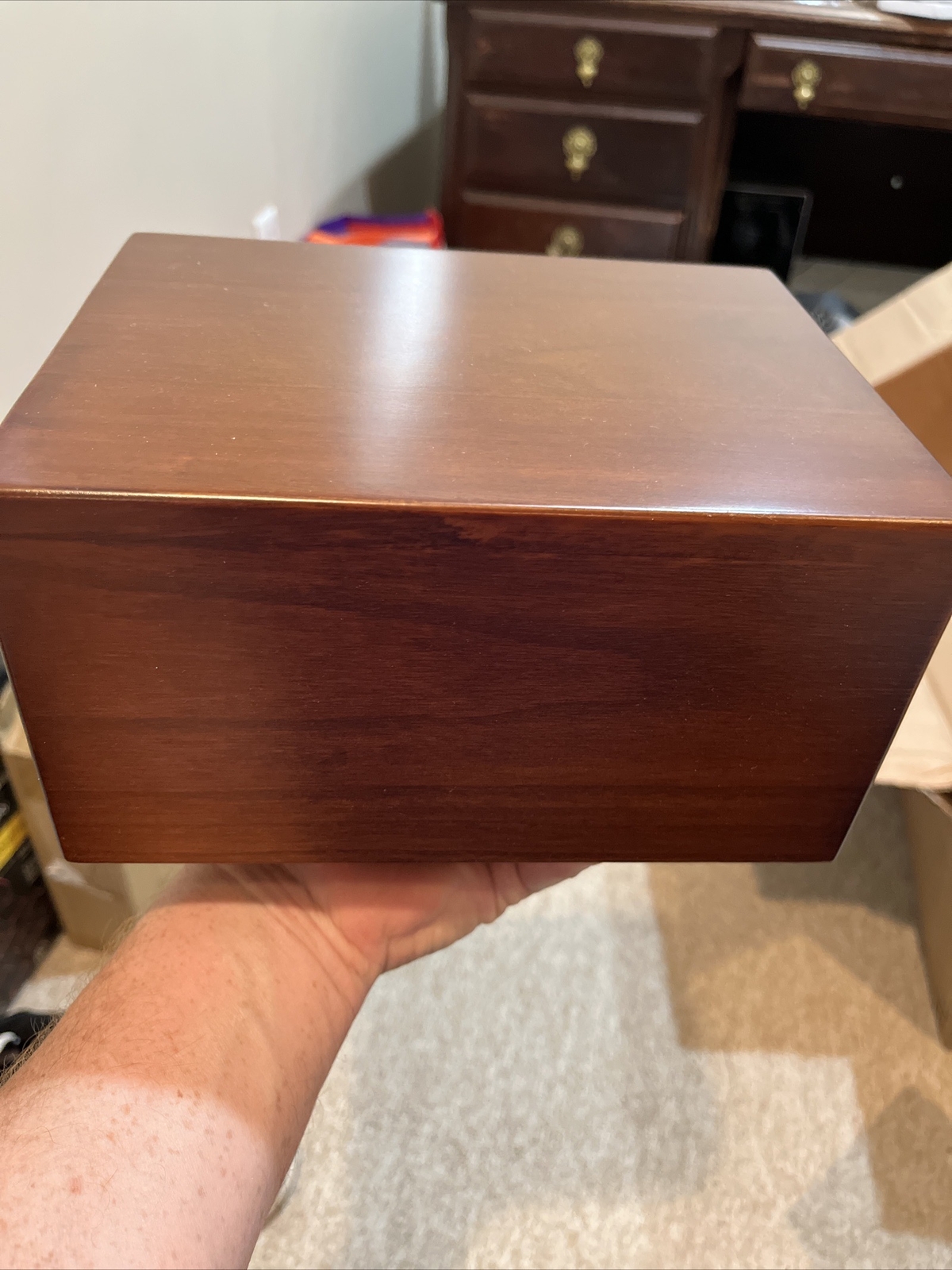 PCS Pet Crematory Supplies Pet Urn for Cats Or Smaller Dogs Ashes, New & Wood.