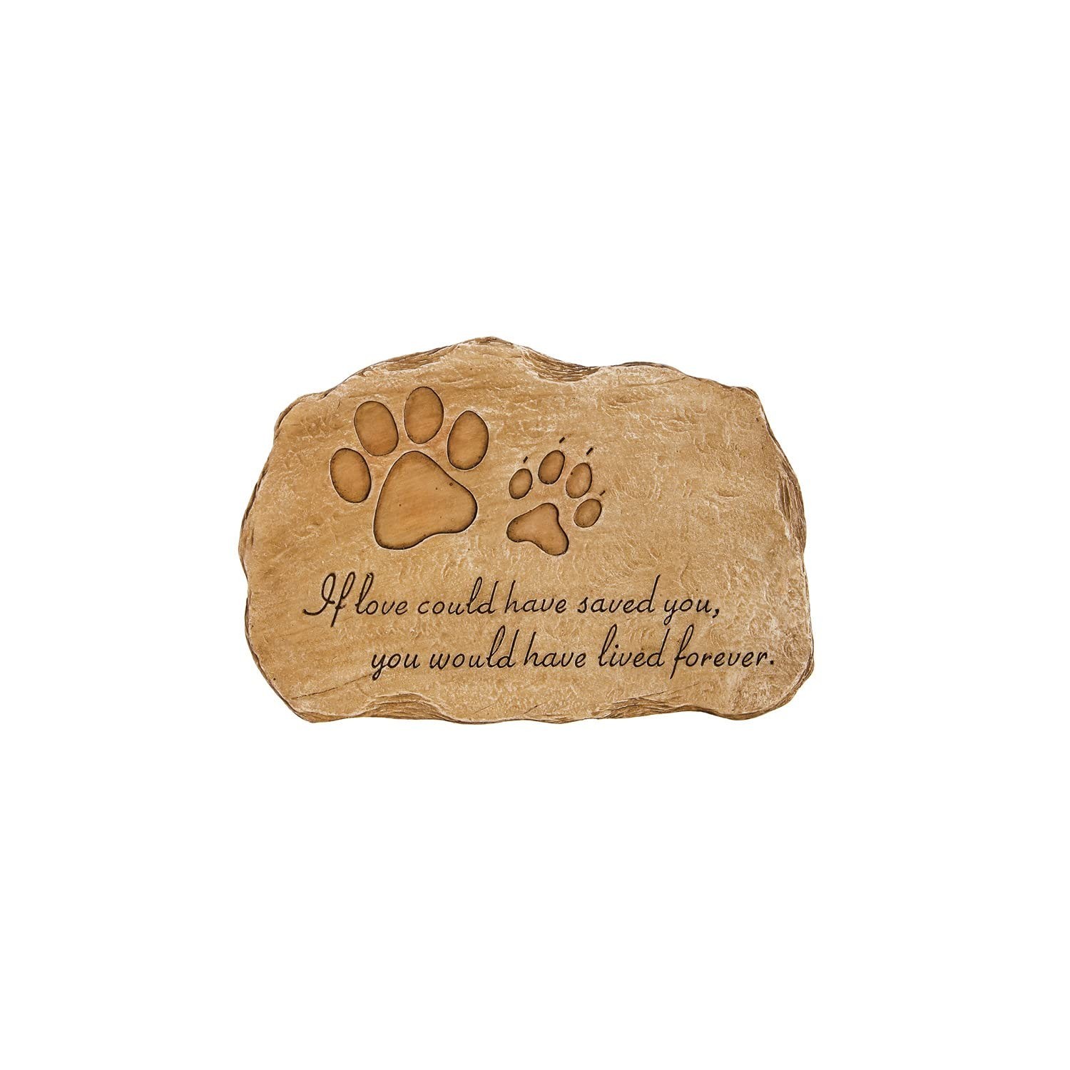 Evergreen Garden Pet Paw Print If Love Could Have Saved You Garden Memorial S…