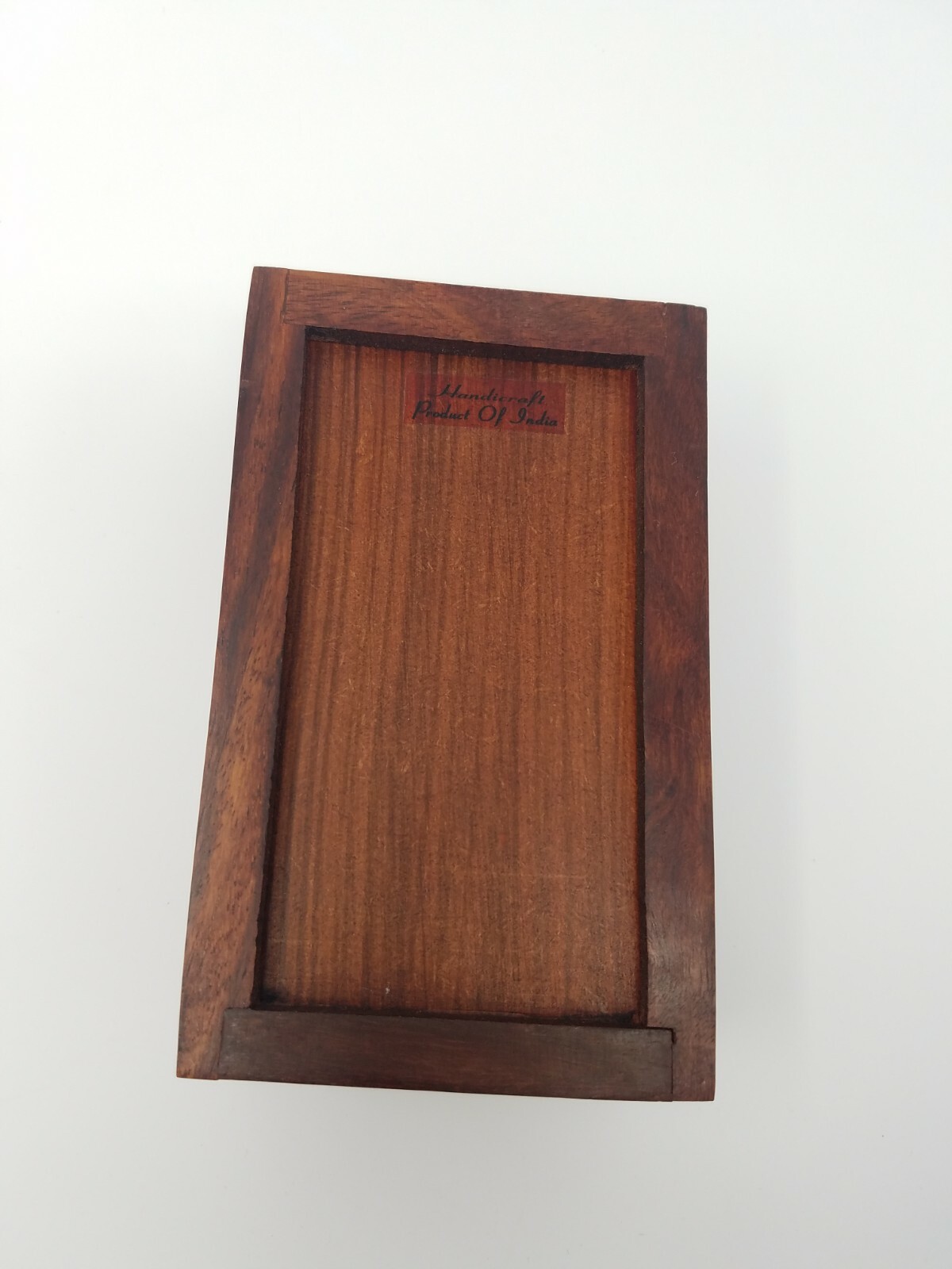 Treewood Urns Solid Wood Hand Carved Floral Design Small Pet Urn Box