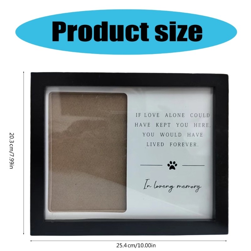 Pet Loss Tributes Photo Frame For 4x6inch Photo Home Decors Memorial Gift