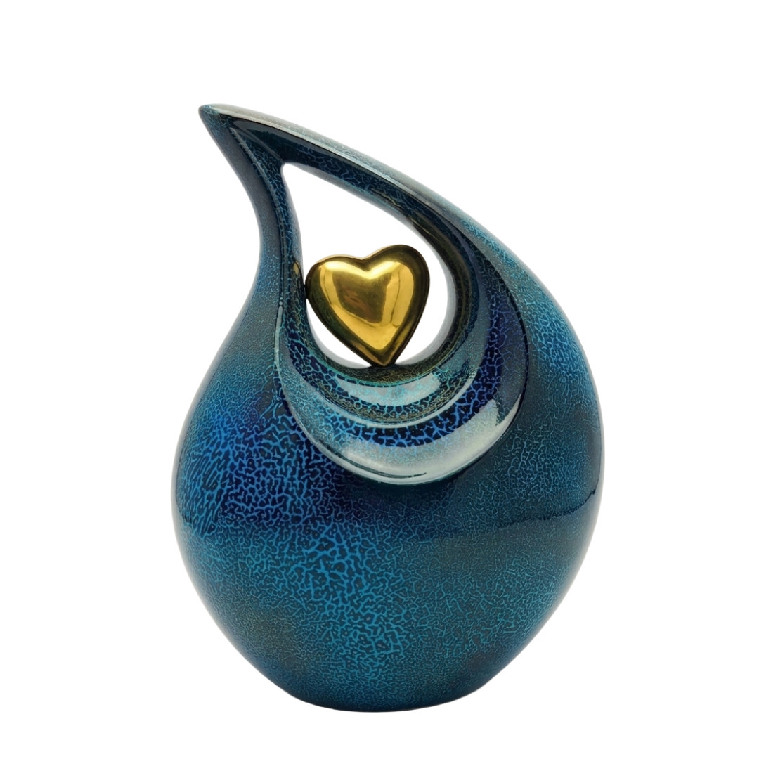 Teardrop Urns for Human Ashes Adult, Cremation Urn for Ashes for Women & Men