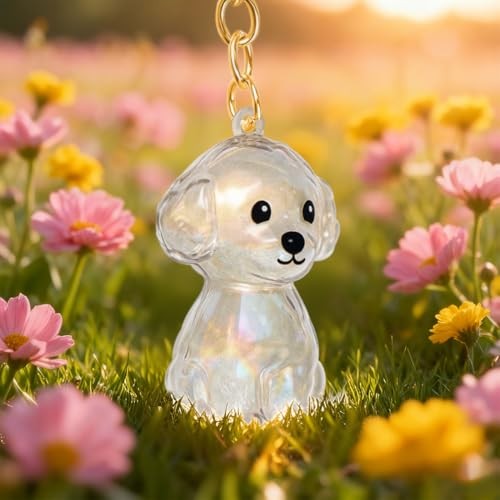 ELANE Dog Hair Keepsake – 2 Pack – Pet Memorial Keepsake – Clear – Toypoodle