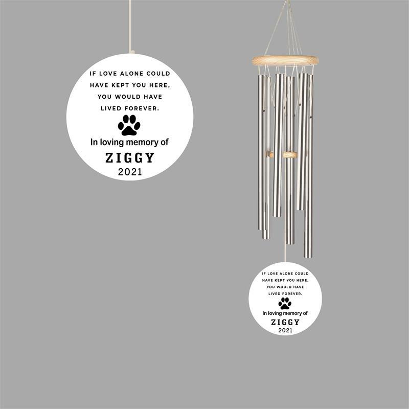 Pet Memorial Gifts Dog Memorial Wind Chime Memorial Gift for Loss of Dog