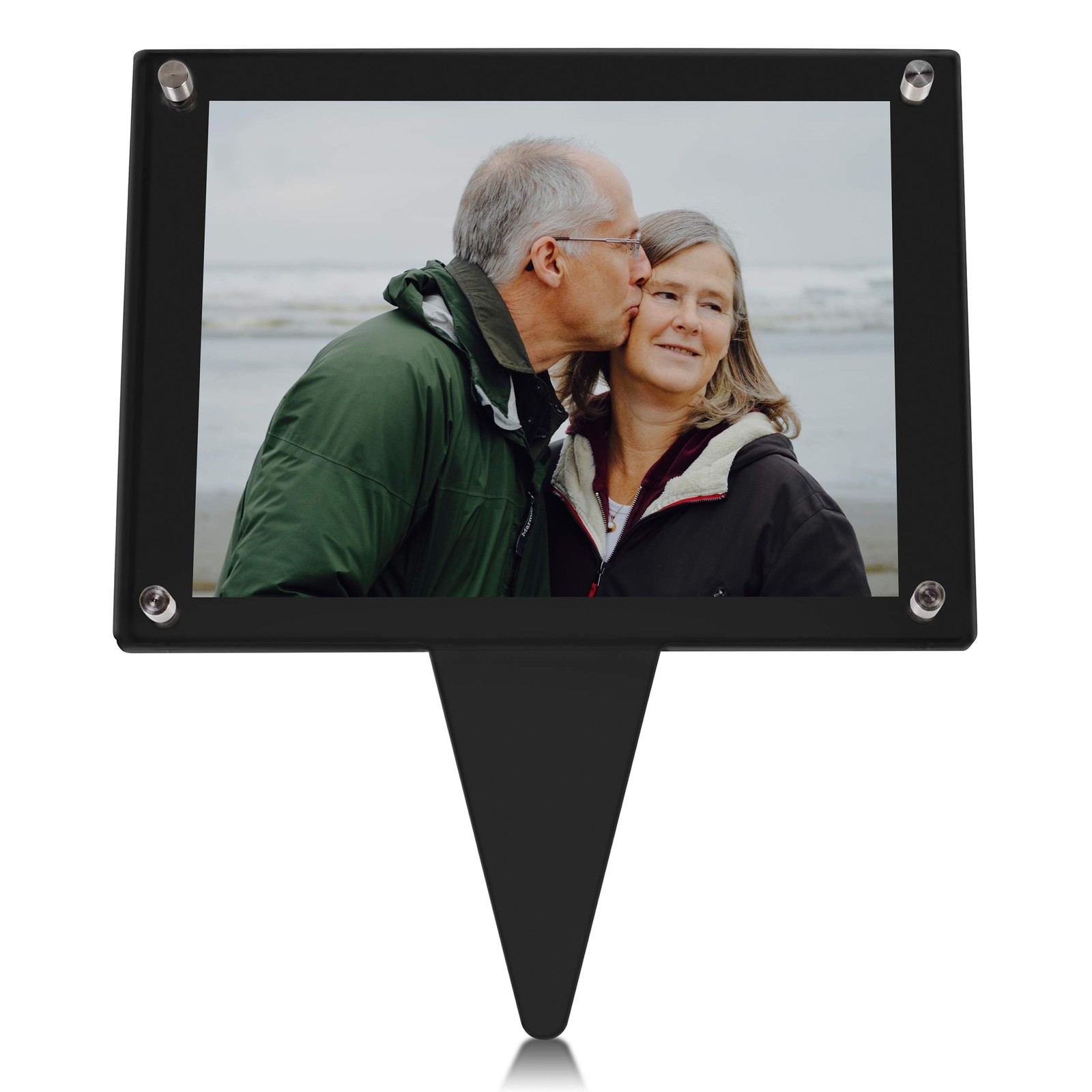 SimpleView 5×7 Waterproof Picture Frame | Memorial Gifts | Cemetery Decoratio…