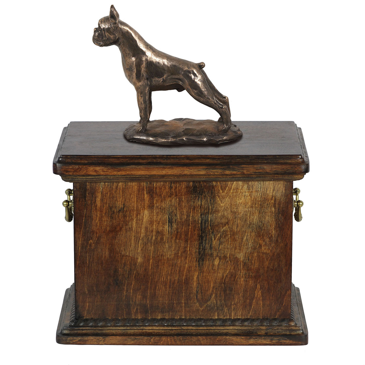 Pet Cremation box for dog’s ashes,dog statue pet memorial Casket All dog breeds