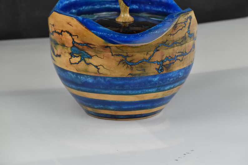 Wooden Urns for Human Ashes Adult Male Female – Cremation Urn Large Wood Urn Box