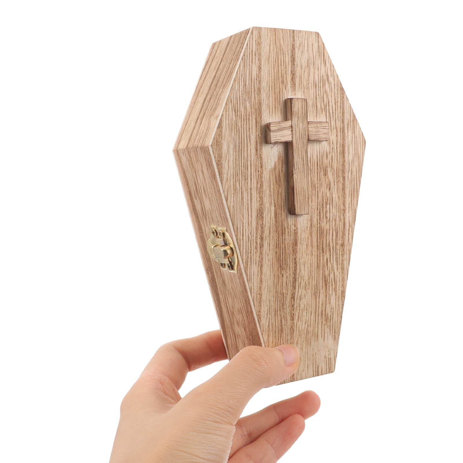 balacoo Coffin Jewelry Box Small Portable Halloween Storage for Earrings Neck…