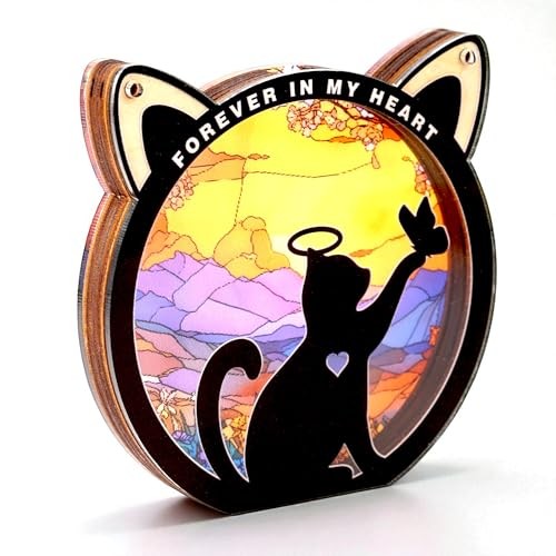 Pet Paw Print KeepSake Dog Memorial Suncatcher – Pet Miarita- Cat Fur Keepsake