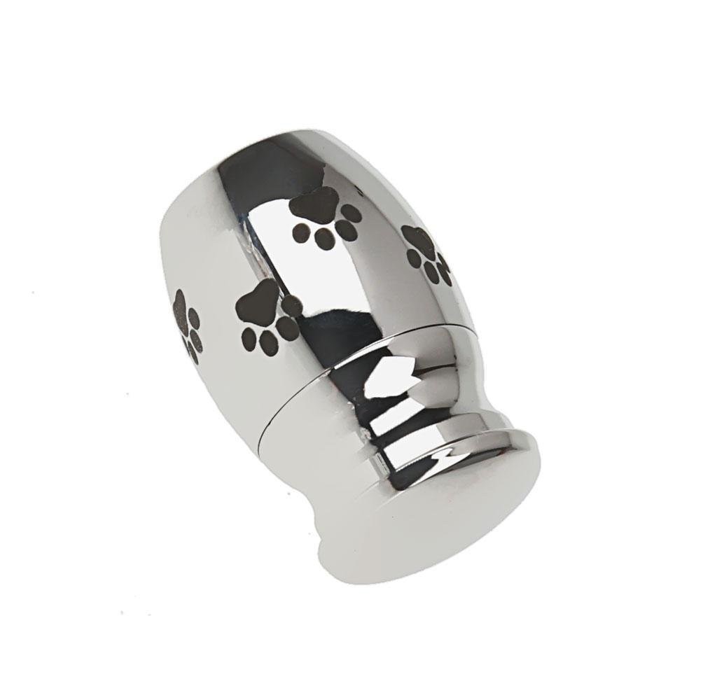 Small Cremation Urn Jar Holder Keepsake for Human Pet Ashes Memorial Funeral Box