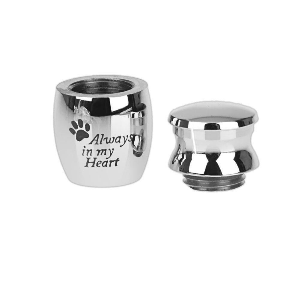 Small Cremation Urn Jar Holder Keepsake for Human Pet Ashes Memorial Funeral Box