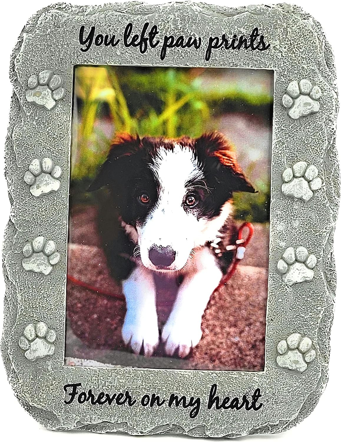 Pet Memorial Picture Frame Keepsake for Dog or Cat, Perfect Loss of Pet Gift for