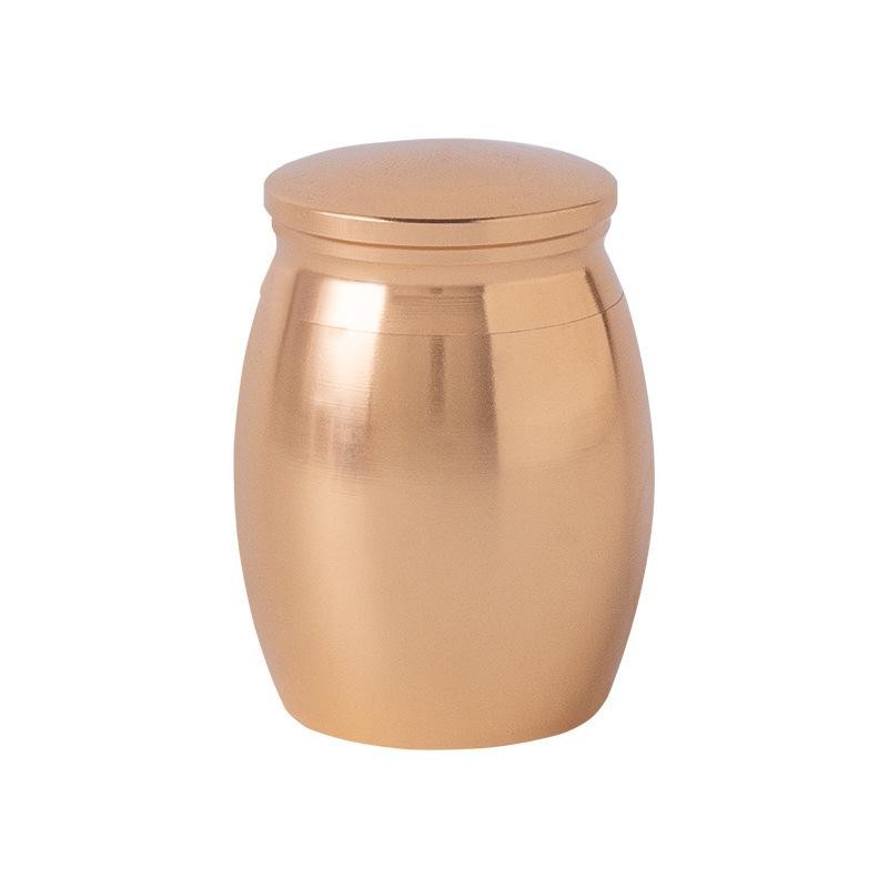 Mini Pet Urn for Dog & Cat Ashes – Brass Cremation Memorial Medium Urn New
