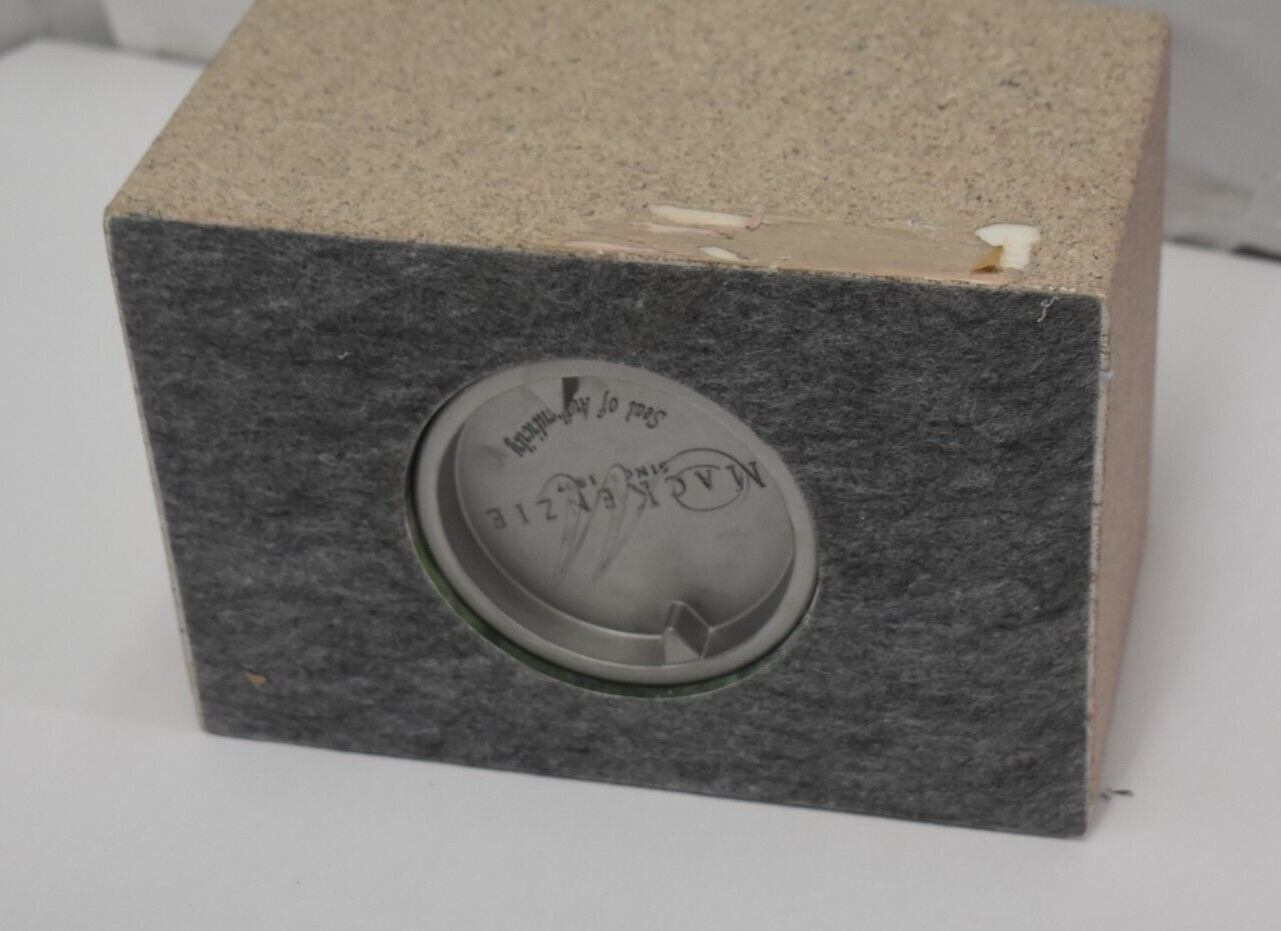 MacKenzie Classic Urn Vault Ashes Adult Animal Remain Cremation Faux Stone READ
