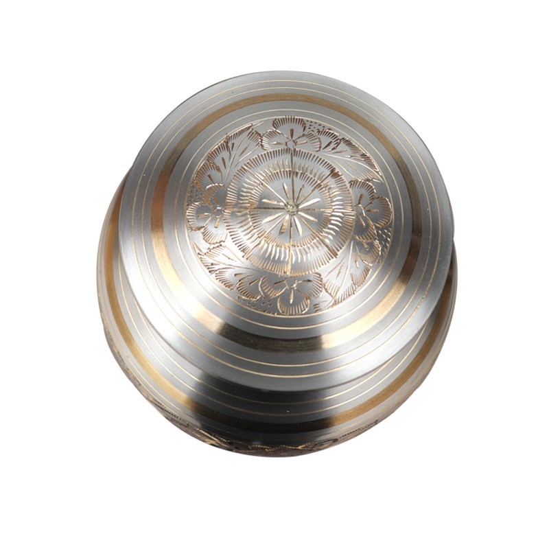 Vintage Golden Cremation Urn for Ashes Urn for Sale