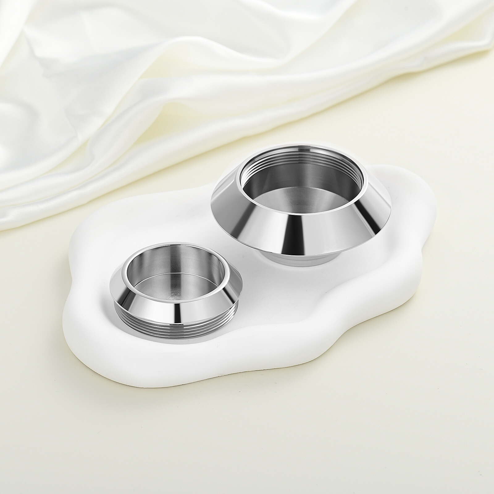 Stainless Steel Candle Holder Cremation Ashes Urns for Human Pet-Urn Candlestick