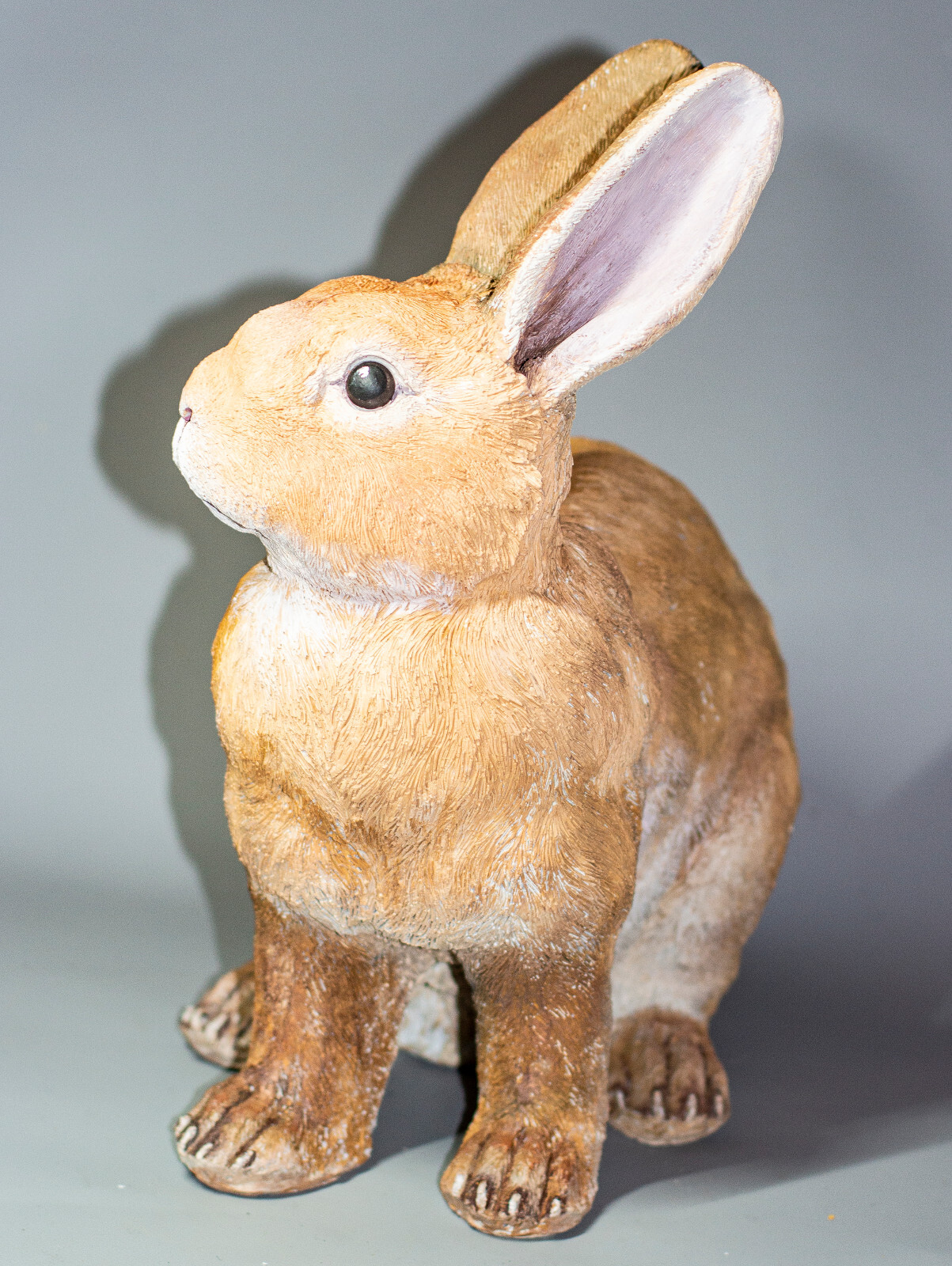 Rabbit Cremation Urn Bunny Ashes Pet Memorial Figure Large Unique Funeral Decor