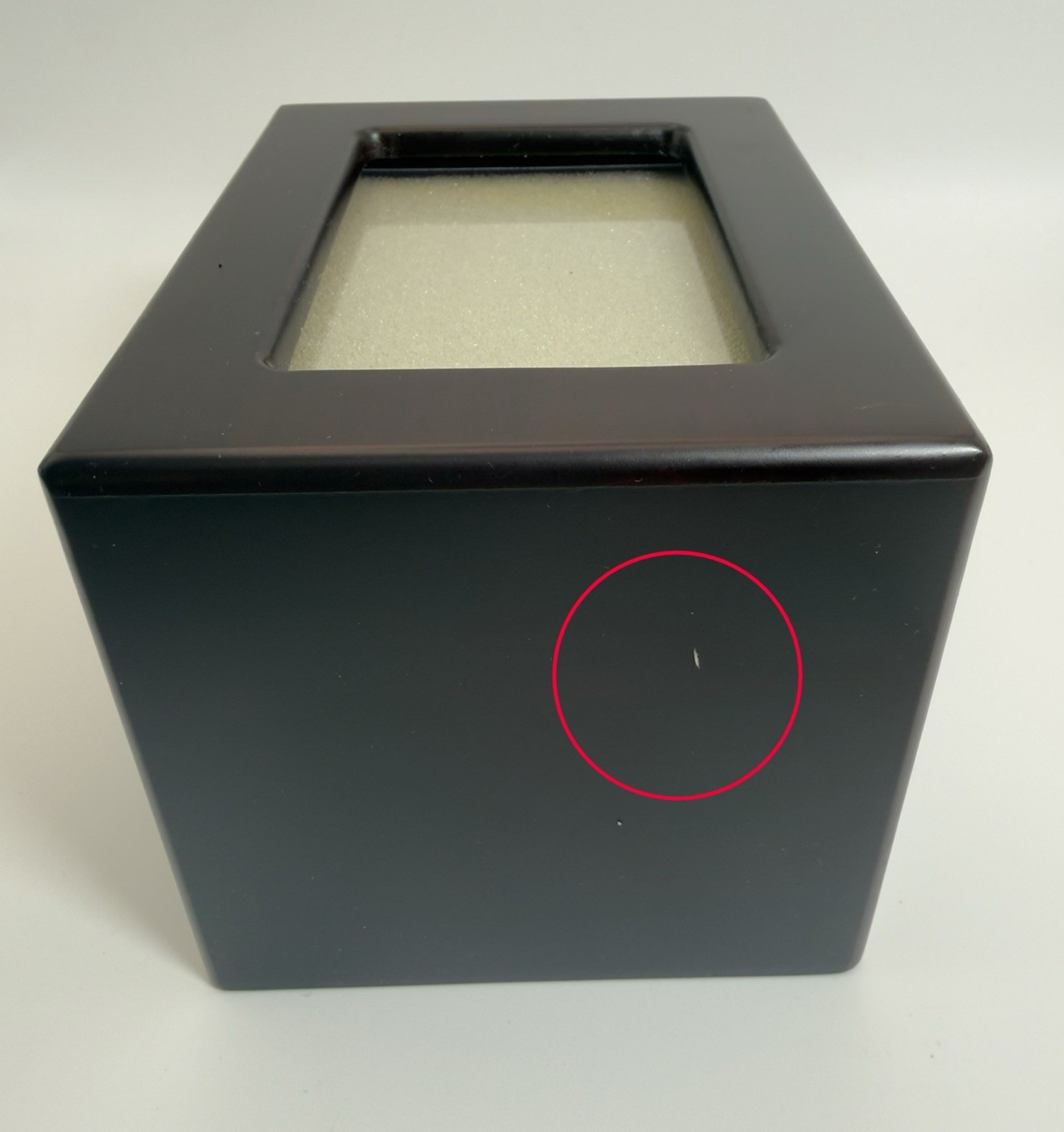 Pet Cremains Wood Urn Brown with Photo Display Small Dog Cat Bird Reptile NEW