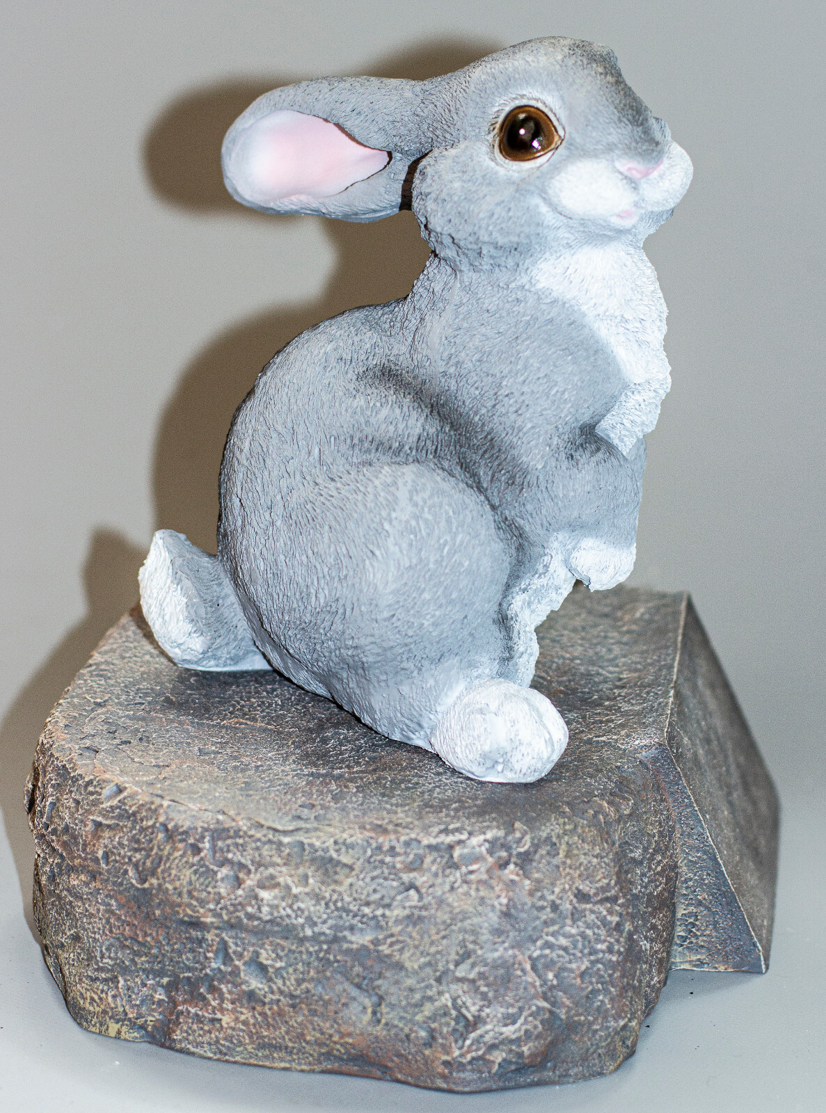 Bunny Rabbit Urn Pet Ashes Memorial Tombstone Statue Grave Marker Plaque Tribute