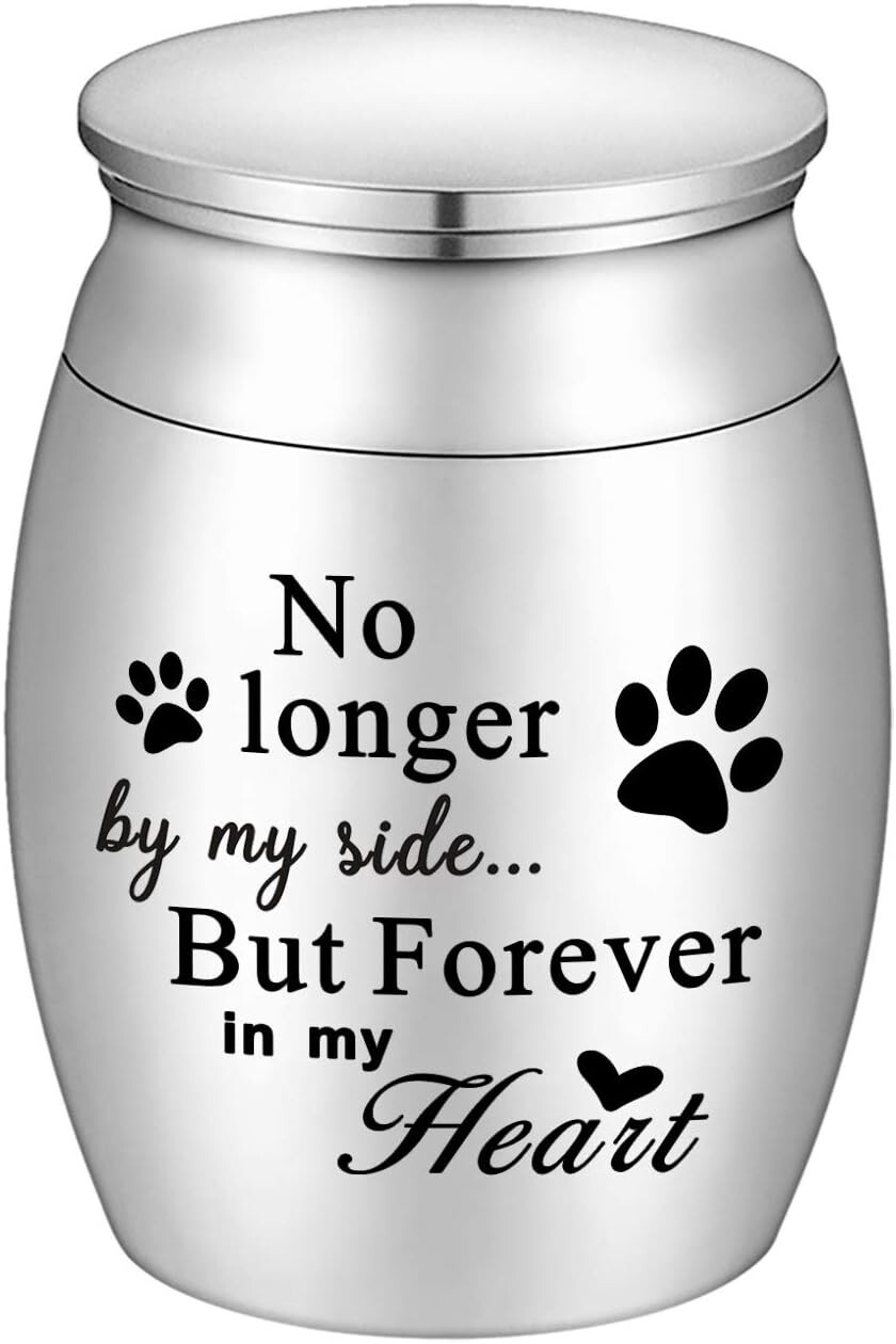 Pet Cremation Urns for Cats Ashes, Cat Memorial Keepsake Urns for A