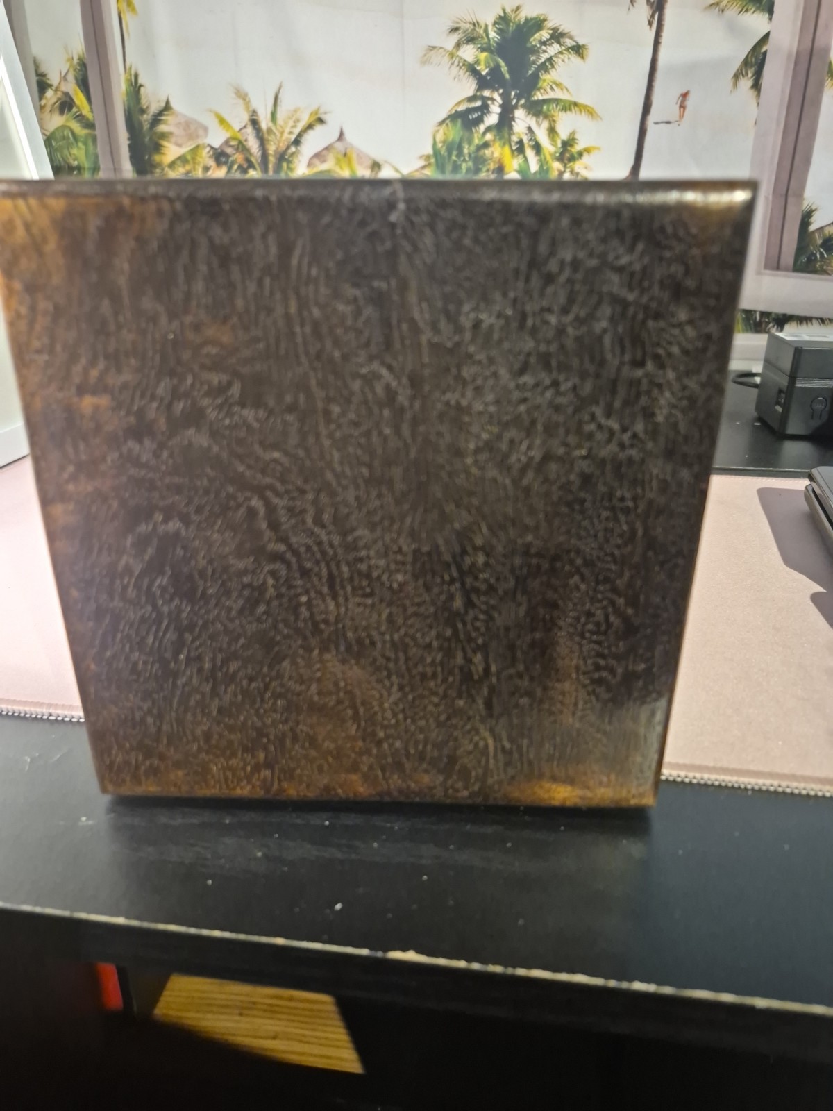Rosewood Urn for Ashes – Guitar Wings Wooden Box for Human, Pet Ashes Hand-Craft