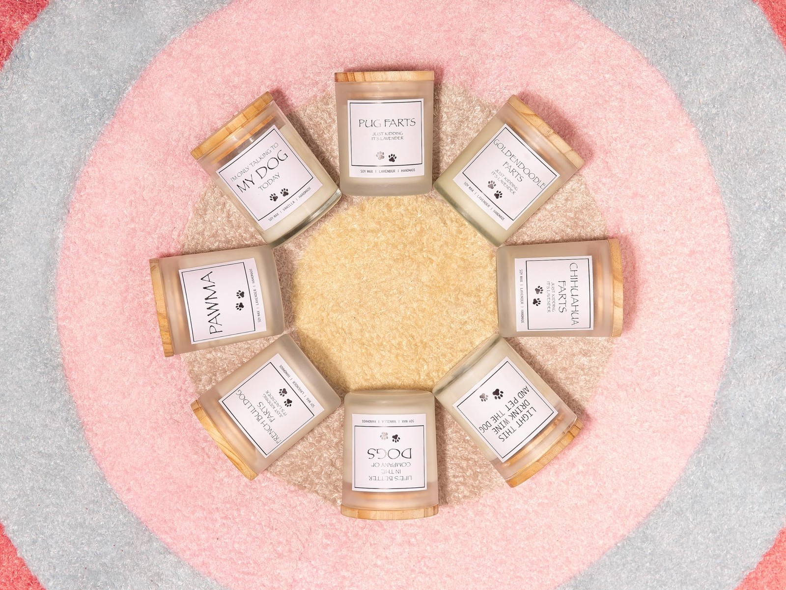 Paw Prints on Our Heart Forever Candle – Dog Memorial Gifts for Loss of Dog, …