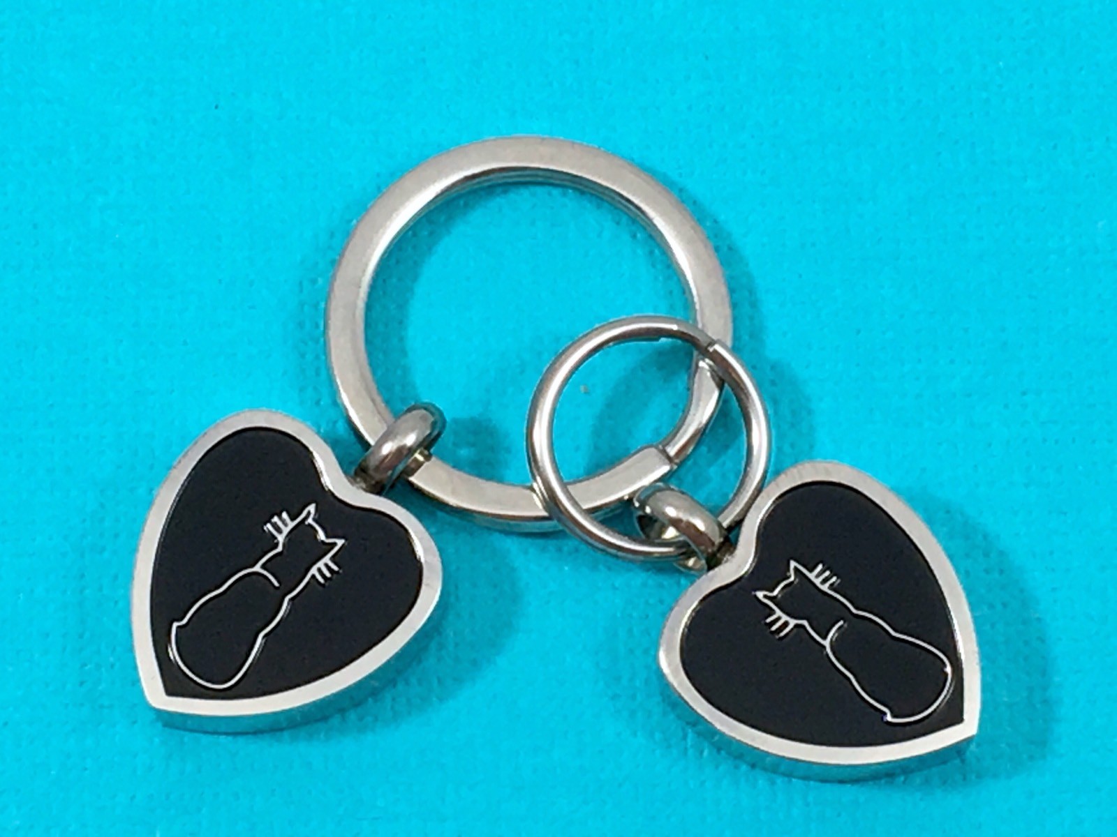 Cat Cremation Necklace Jewelry Pendant Urn for Ashes Memorial Gift Black Kitty