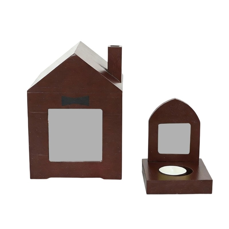 Natural Pet Memorial Box Dog Cats Urn For Storing Ashes Furs And Keepsakes