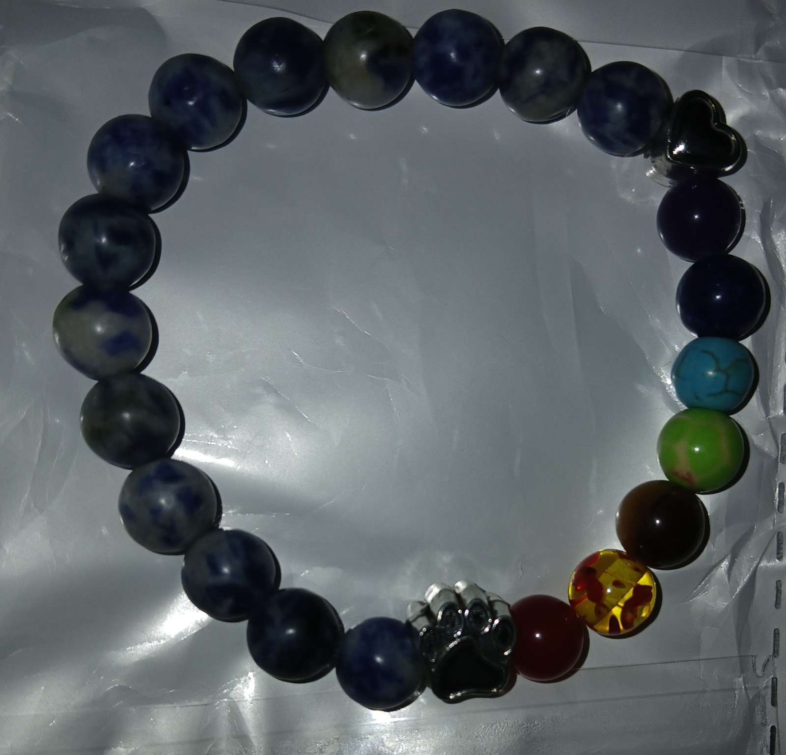 Pet Rainbow Bridge Sympathy Memorial Bereavement Bracelet Gift New