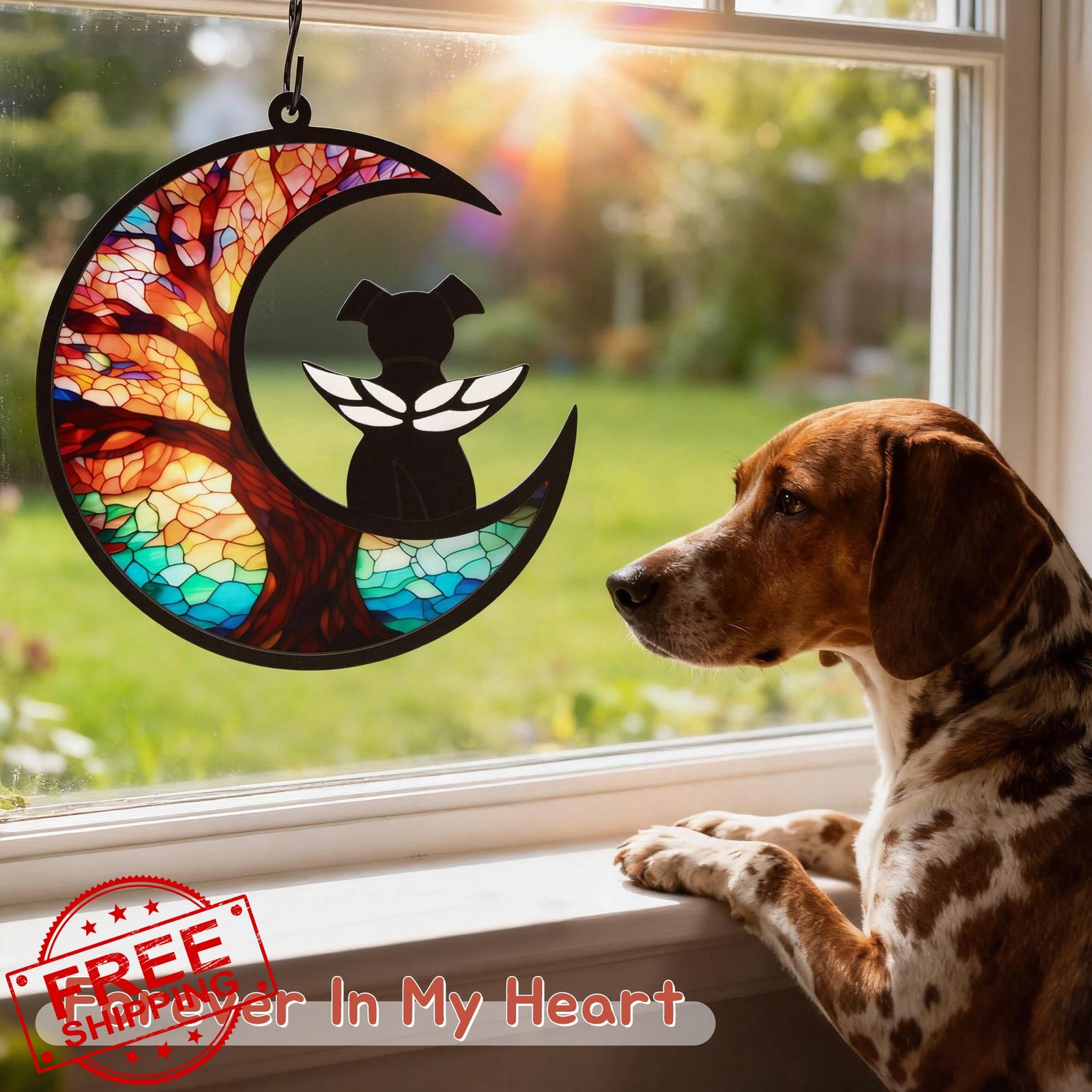 GLIDESMOOTH Dog Memorial Life Tree