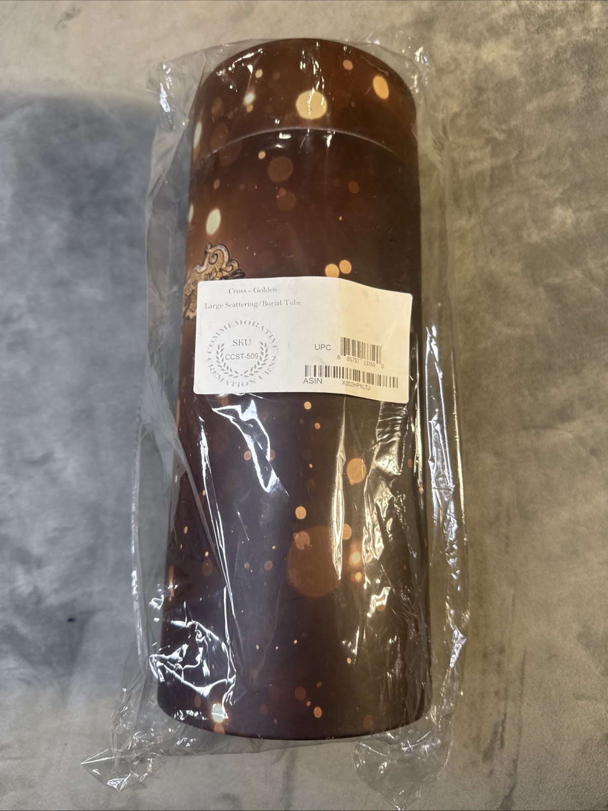 Scattering Tube for Human Ashes Cremation Cross Urn Burial, Travel & Transport