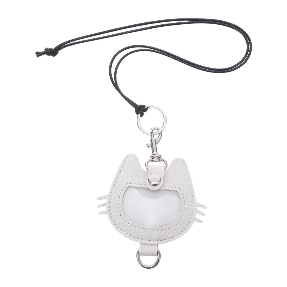 Cat Hair Memorial Keychain Pet Hair Storage Keepsake PU Pendant