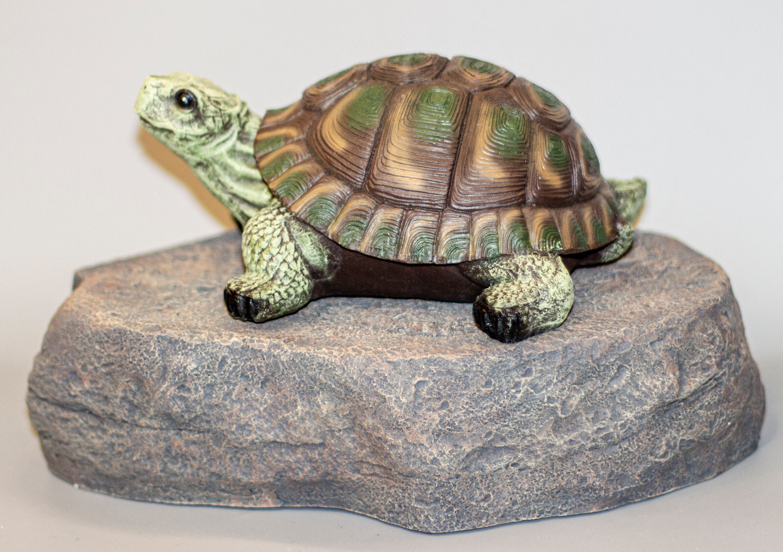 Turtle Memorial Stone Plaque Pet Cremation Urn Sculpture Tortoise Grave Ornament
