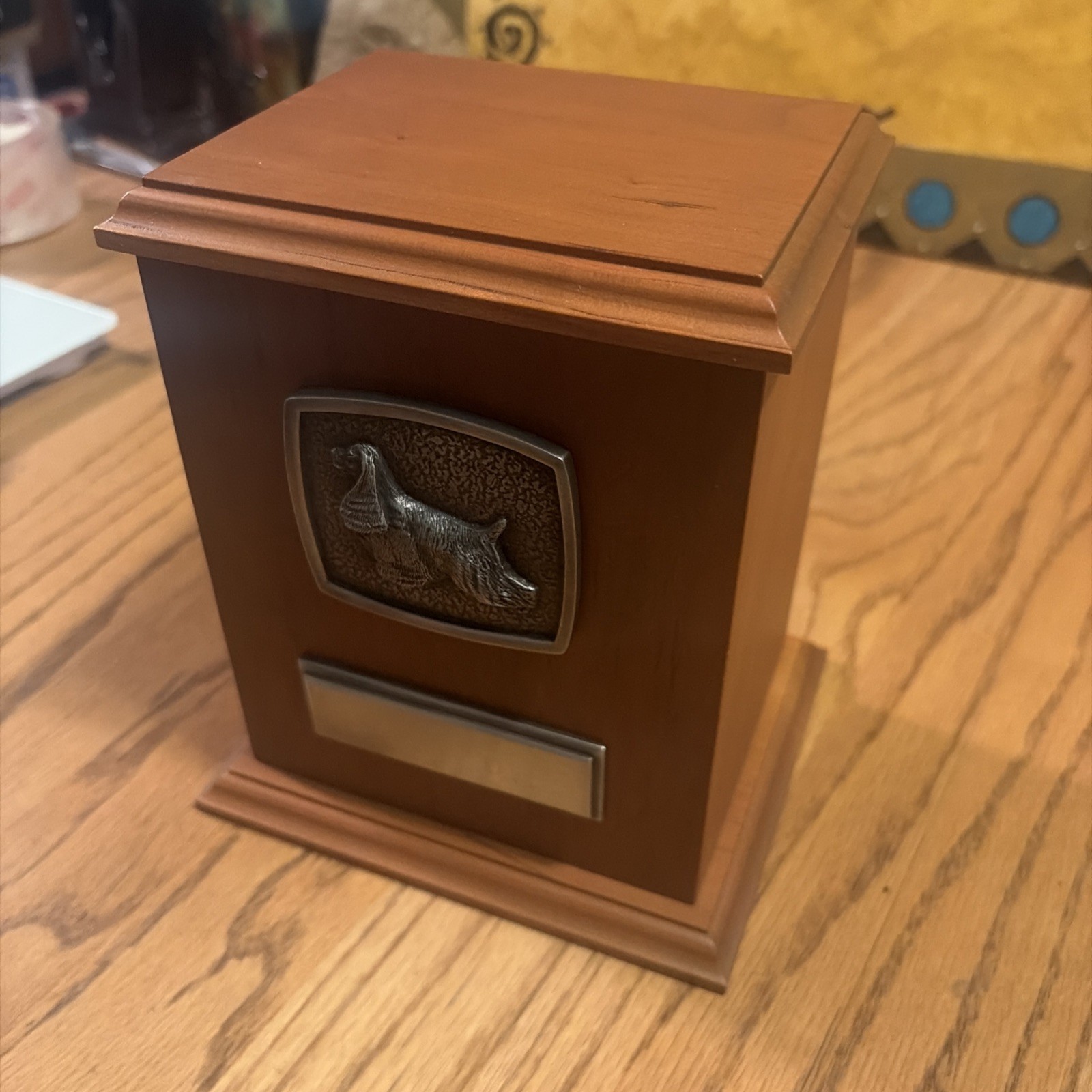 Masterpiece Pet Dog Urn Box New