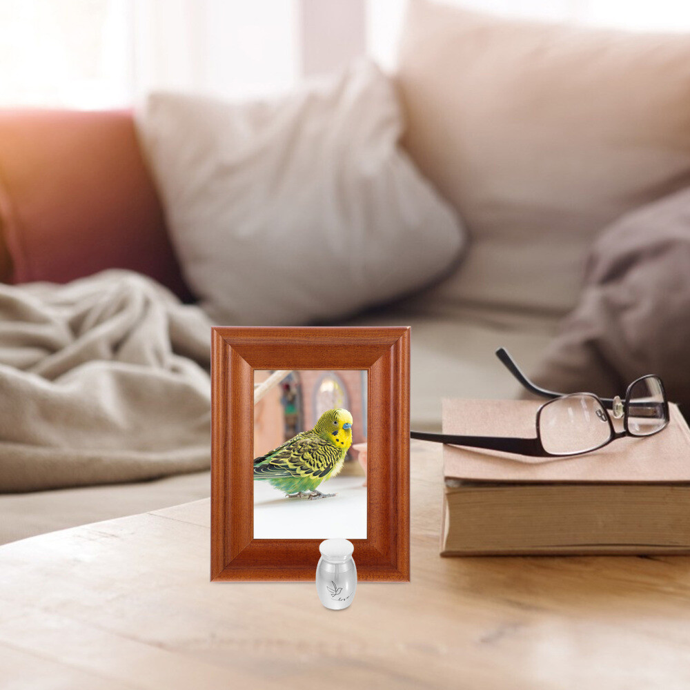 Small Urns Mini Keepsake Urn Bird Parrot Cremation Urns for Ashes Memorial